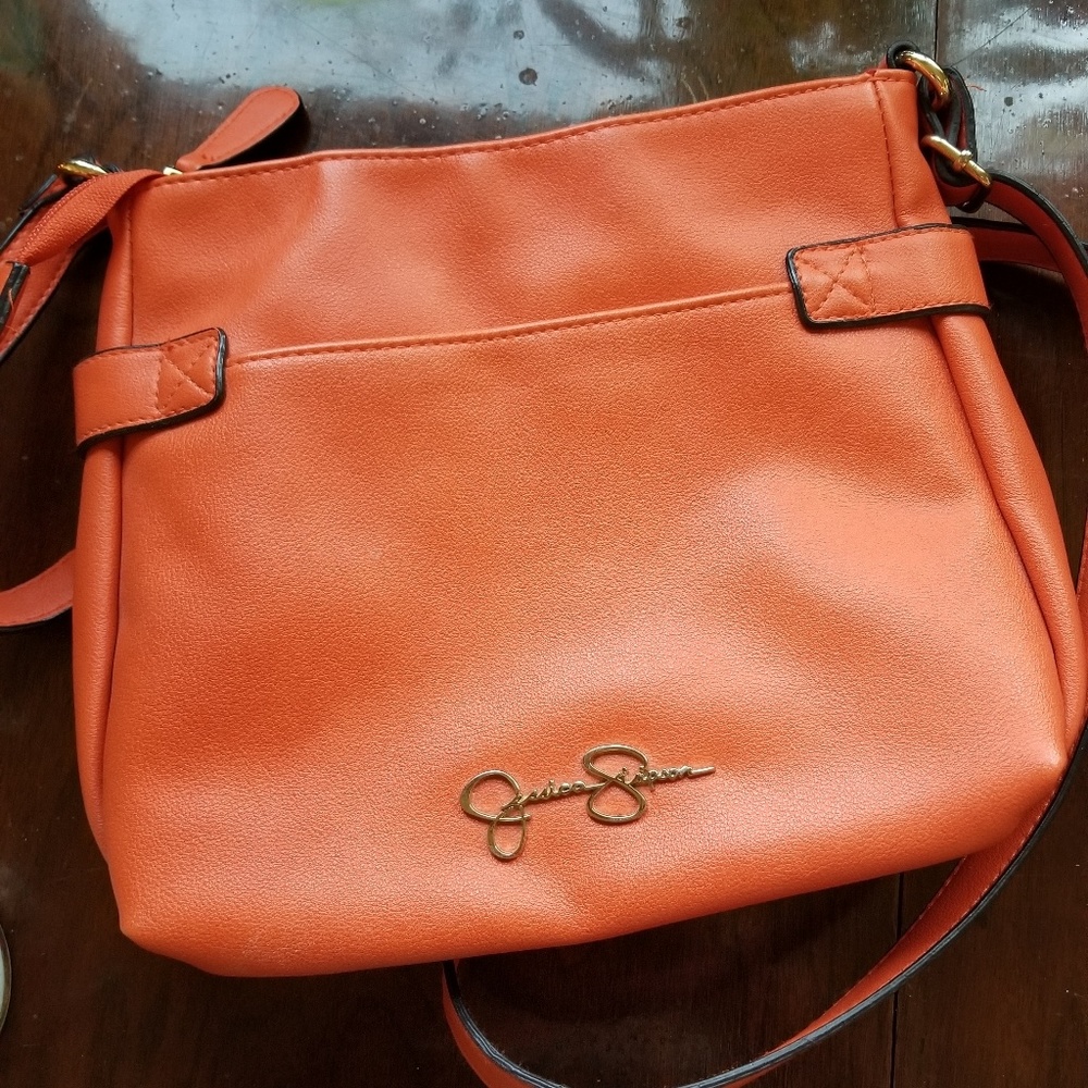Orange Jessica Simpson purse
